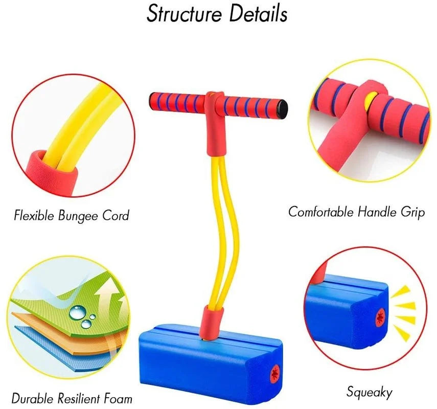 Schaum-Pogo-Jumper für Kinder (ab 3 Jahren) – Der ultimative Hüpfspaß!