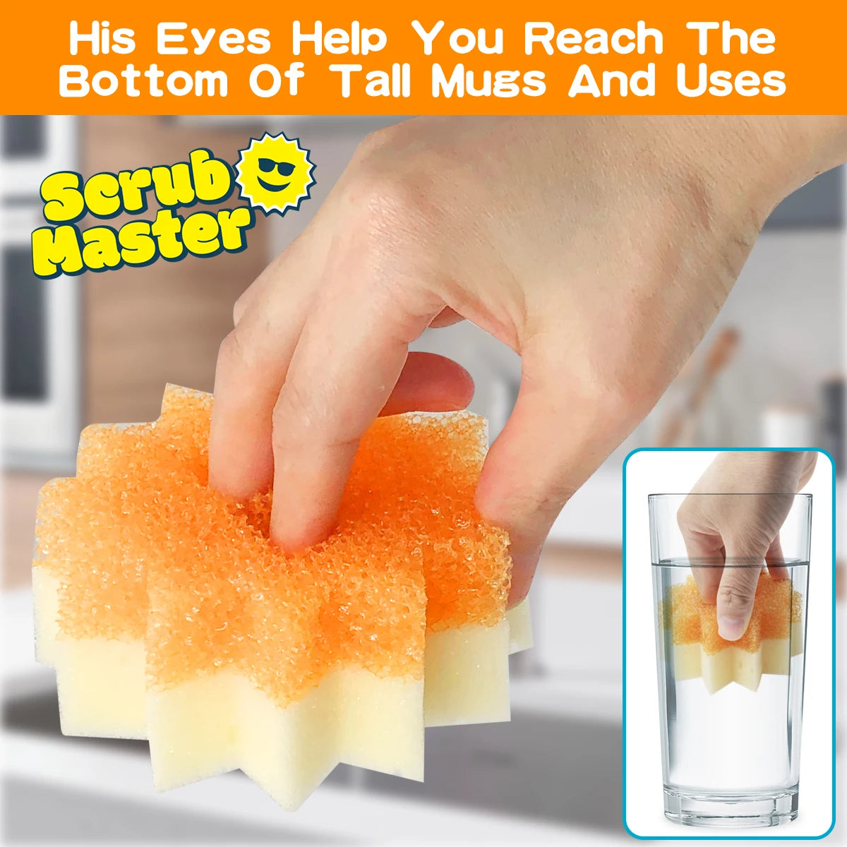Scrub Master Scratch-Free Multipurpose Dish Sponge